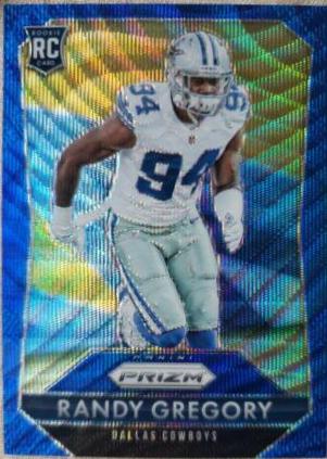 Randy Gregory [Blue Wave Prizm] #277