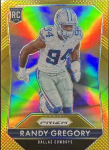 Randy Gregory [Gold Prizm] #277