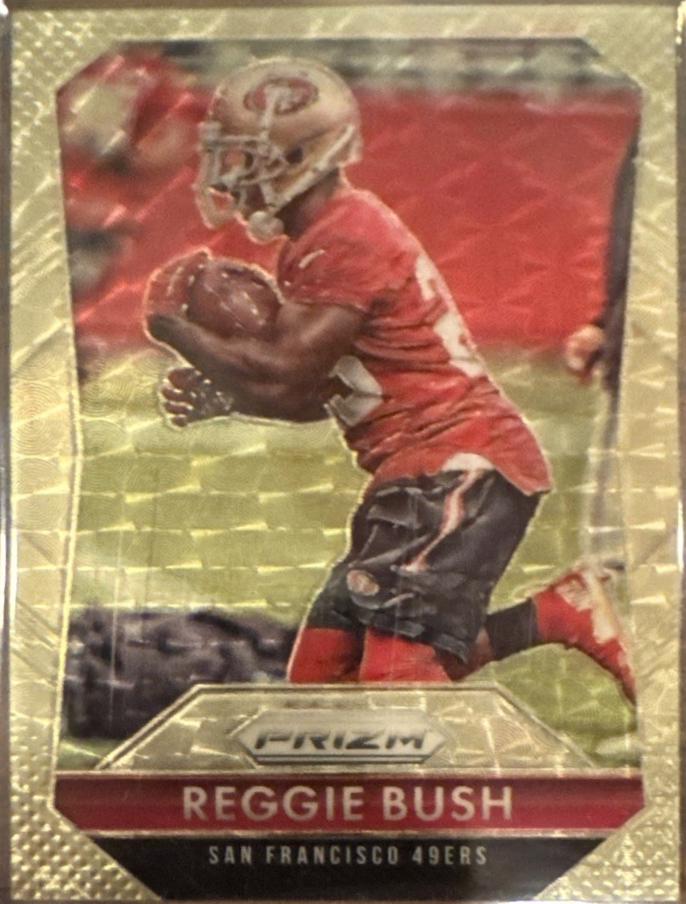 Reggie Bush [Gold Vinyl Prizm] #39