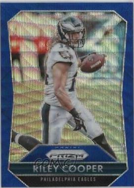 Riley Cooper [Blue Wave Prizm] #140