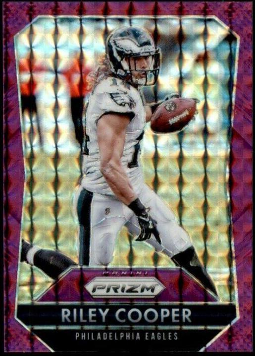 Riley Cooper [Violet Mosaic Prizm] #140