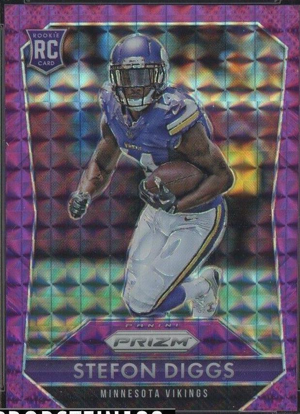 Stefon Diggs [Violet Mosaic Prizm] #285