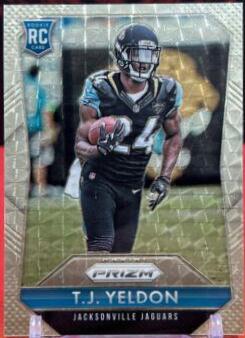 T.J. Yeldon [Gold Vinyl Prizm] #287