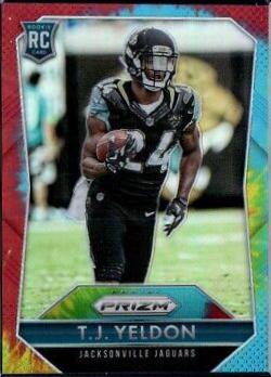 T.J. Yeldon [Tie Dyed Prizm] #287