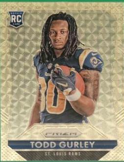 Todd Gurley [Portrait Gold Vinyl Prizm] #291