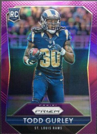 Todd Gurley [Running Violet Prizm] #291