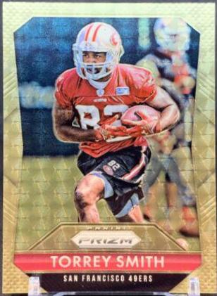 Torrey Smith [Gold Vinyl Prizm] #111