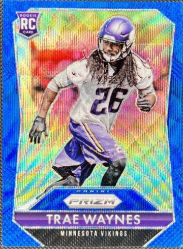 Trae Waynes [Blue Wave Prizm] #293