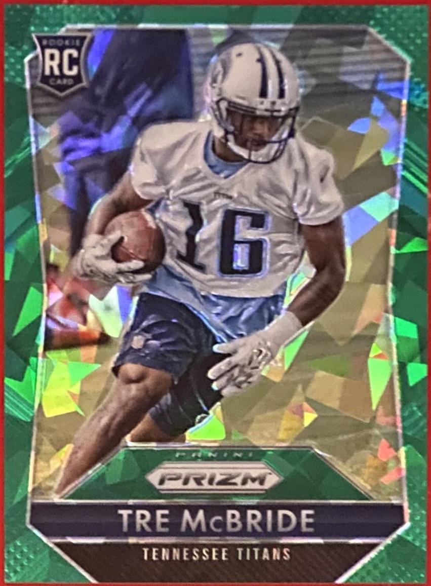 Tre McBride [Green Crystal Prizm] #294