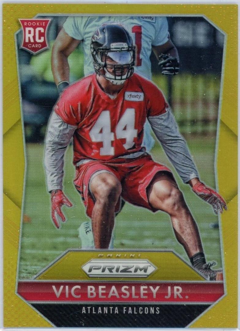 Vic Beasley Jr. [Gold Prizm] #299