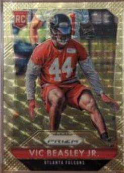 Vic Beasley Jr. [Gold Vinyl Prizm] #299