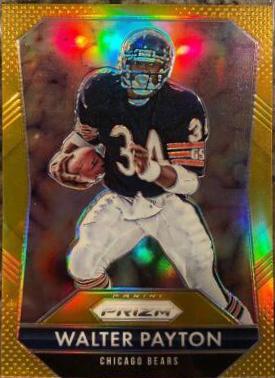 Walter Payton [Gold Prizm] #34