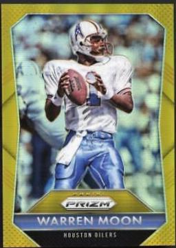 Warren Moon [Gold Prizm] #128