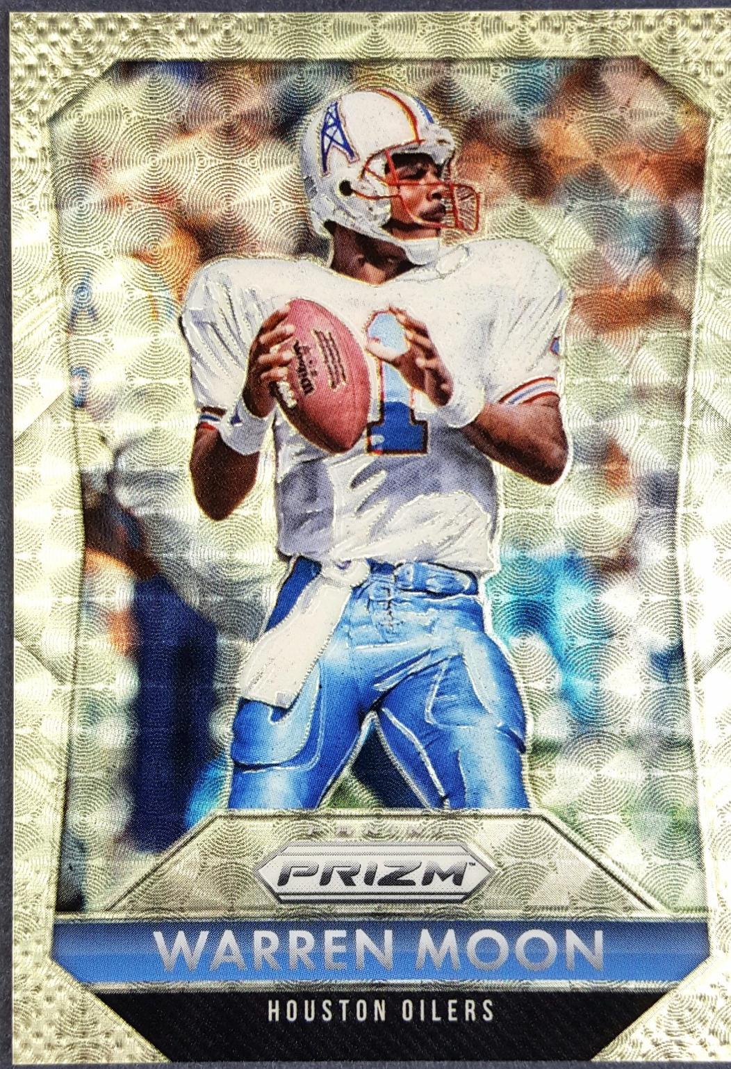 Warren Moon [Gold Vinyl Prizm] #128