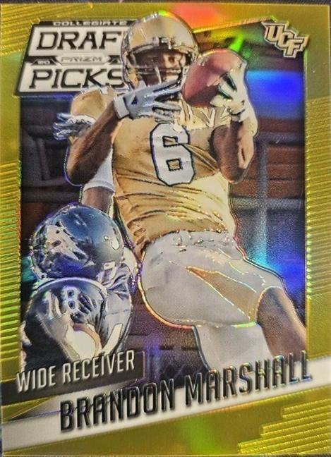 Brandon Marshall [Gold Prizm] #19