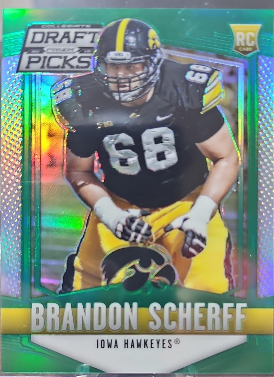 Brandon Scherff [Green Prizm] #158
