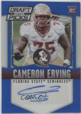 Cameron Erving [Autograph Blue Prizm] #202