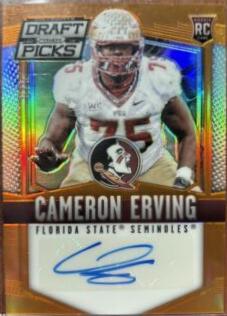 Cameron Erving [Autograph Orange Prizm] #202