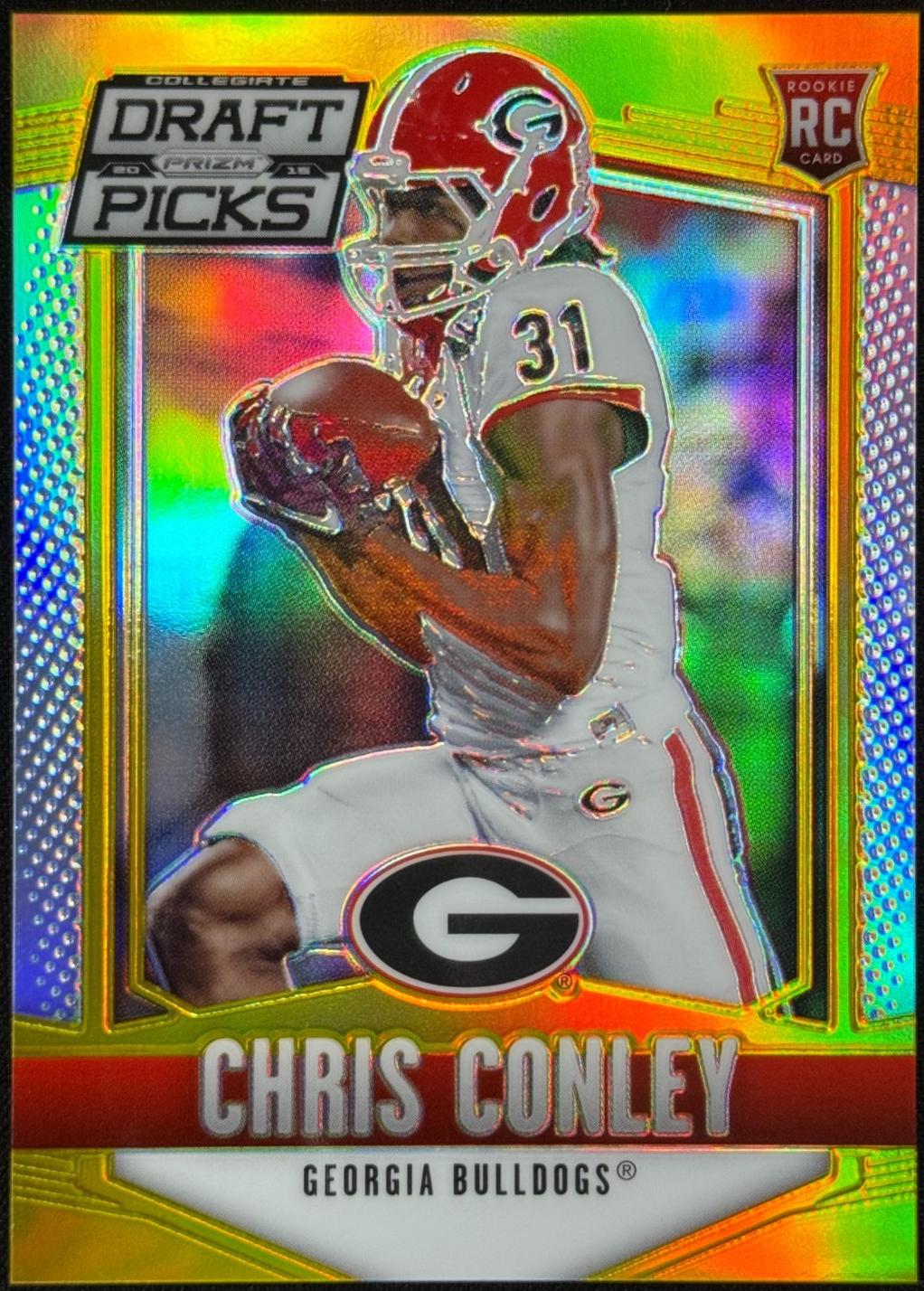 Chris Conley [Gold Prizm] #184