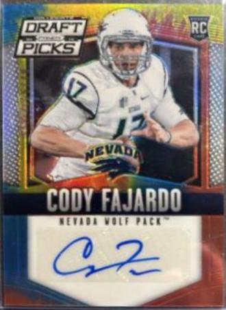 Cody Fajardo [Autograph Tie Dyed Prizm] #167