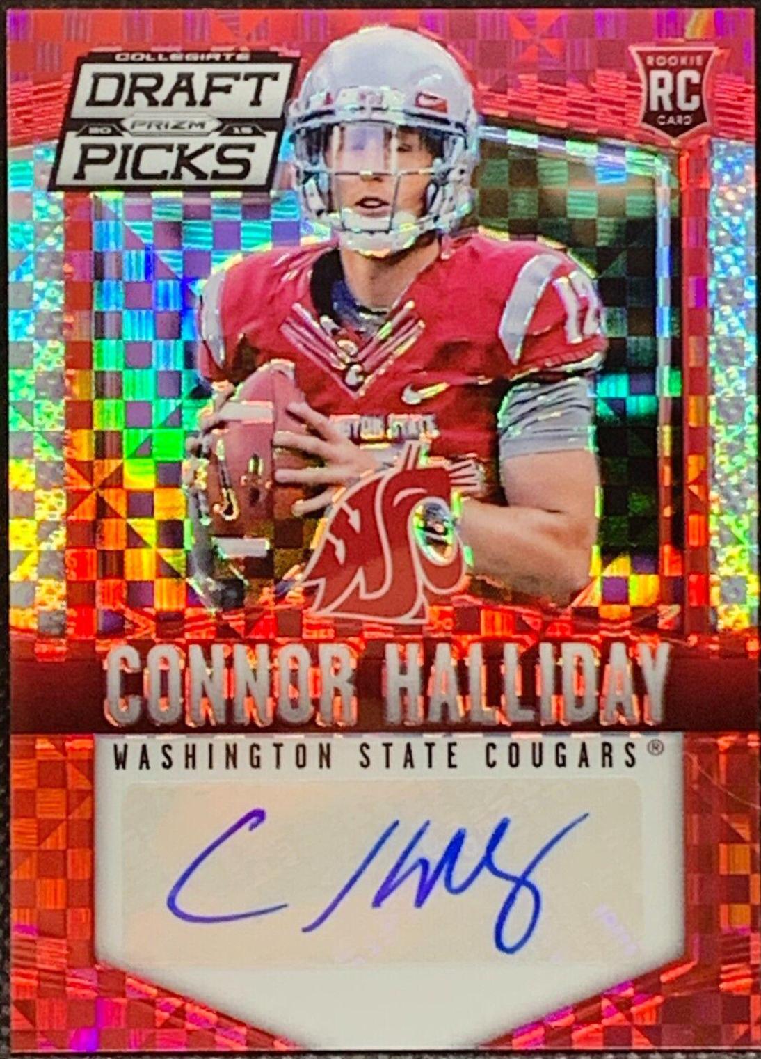 Connor Halliday [Autograph Red Power Prizm] #169