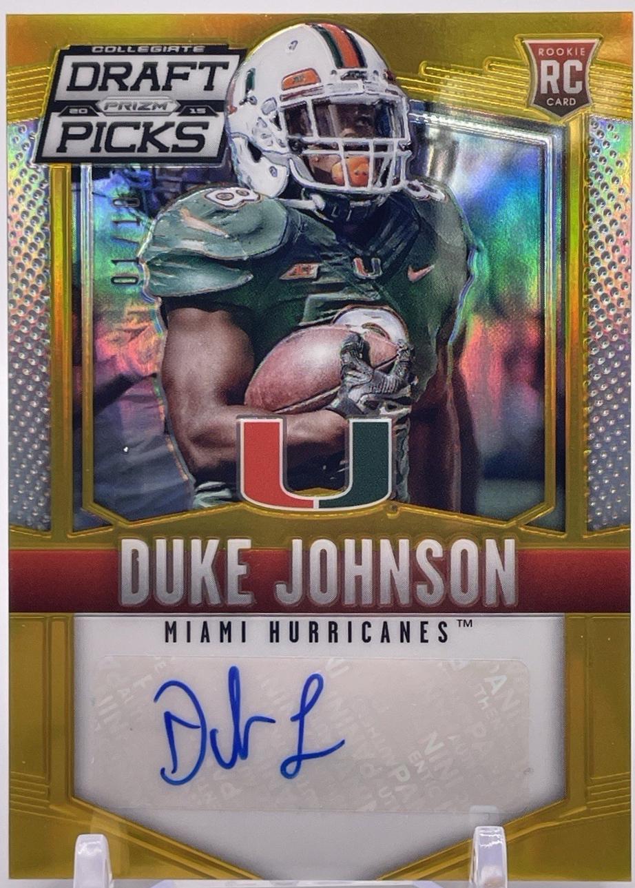 Duke Johnson [Gold Prizm] #118