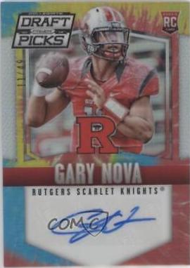 Gary Nova [Autograph Tie Dyed Prizm] #185