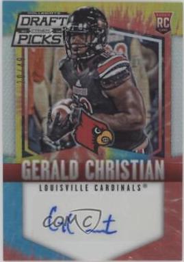 Gerald Christian [Autograph Tie Dyed Prizm] #187