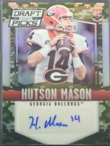 Hutson Mason [Autograph Camo Prizm] #191