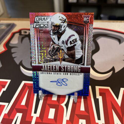 Jaelen Strong [Autograph Red White and Blue Mojo Prizm] #121