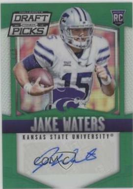 Jake Waters [Autograph Green Prizm] #195