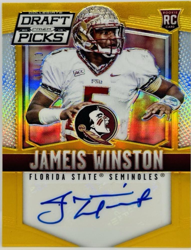 Jameis Winston [Autograph Gold Prizm] #122