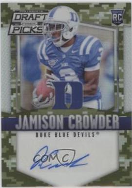 Jamison Crowder [Autograph Camo Prizm] #198