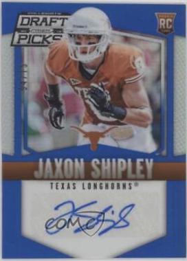 Jaxon Shipley [Autograph Blue Prizm] #200