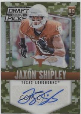Jaxon Shipley [Autograph Camo Prizm] #200