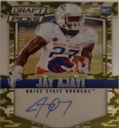 Jay Ajayi [Autograph Camo Prizm] #124