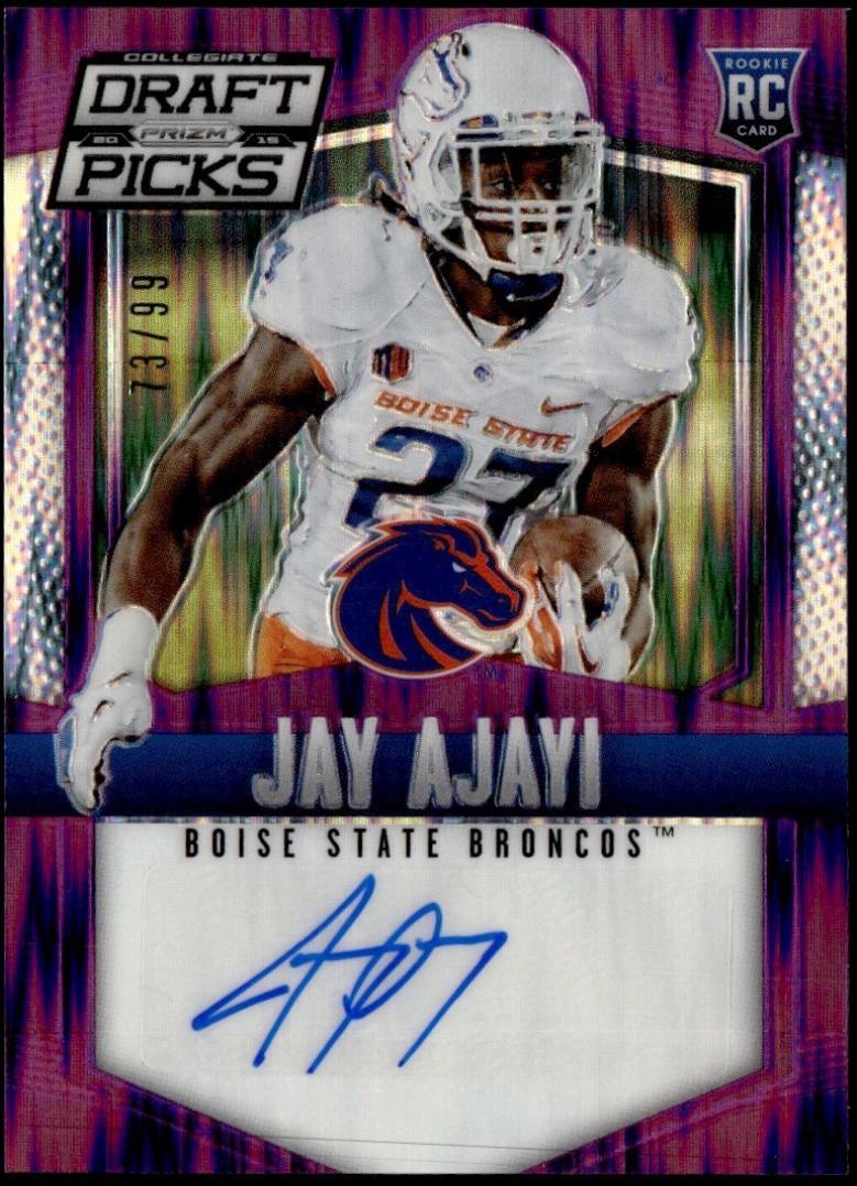 Jay Ajayi [Autograph Purple Flash Prizm] #124