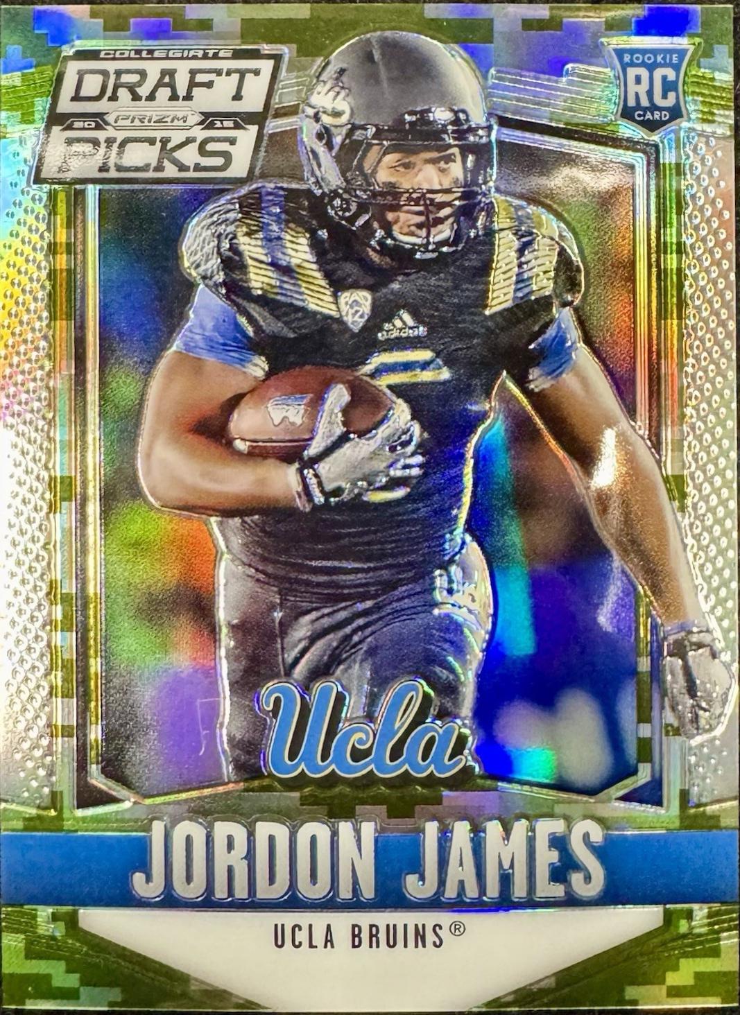 Jordon James [Camo Prizm] #204