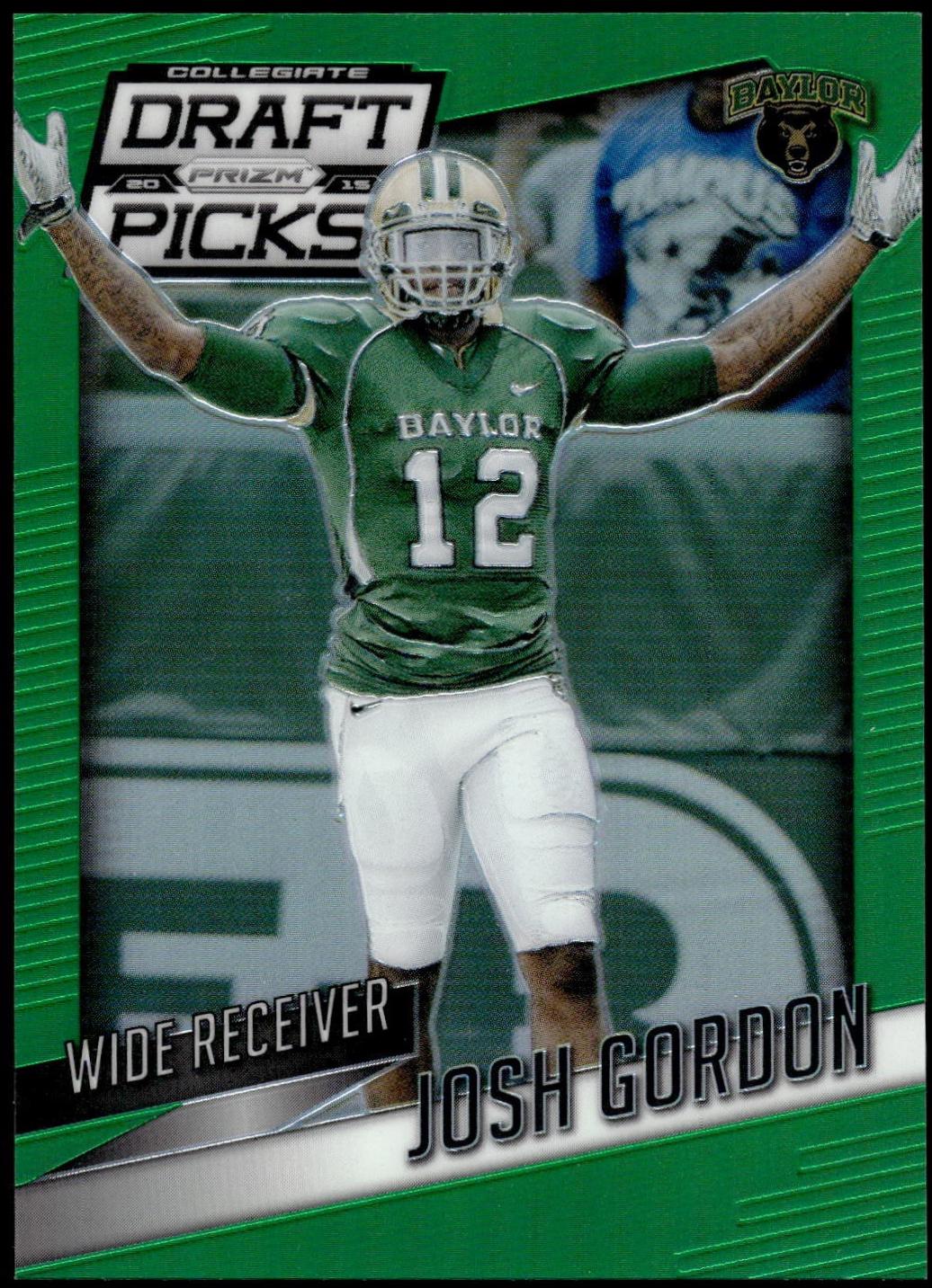 Josh Gordon [Green Prizm] #53