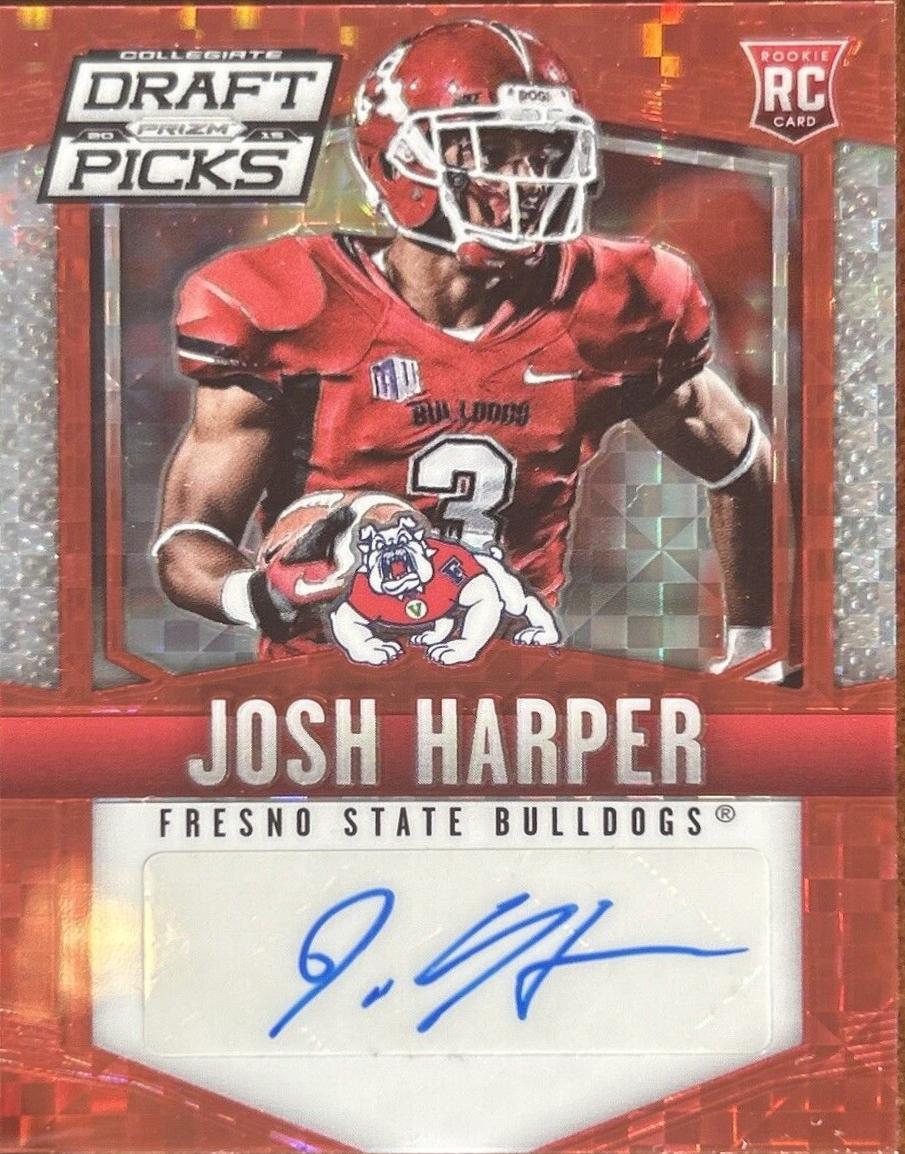 Josh Harper [Autograph Red Power Prizm] #126