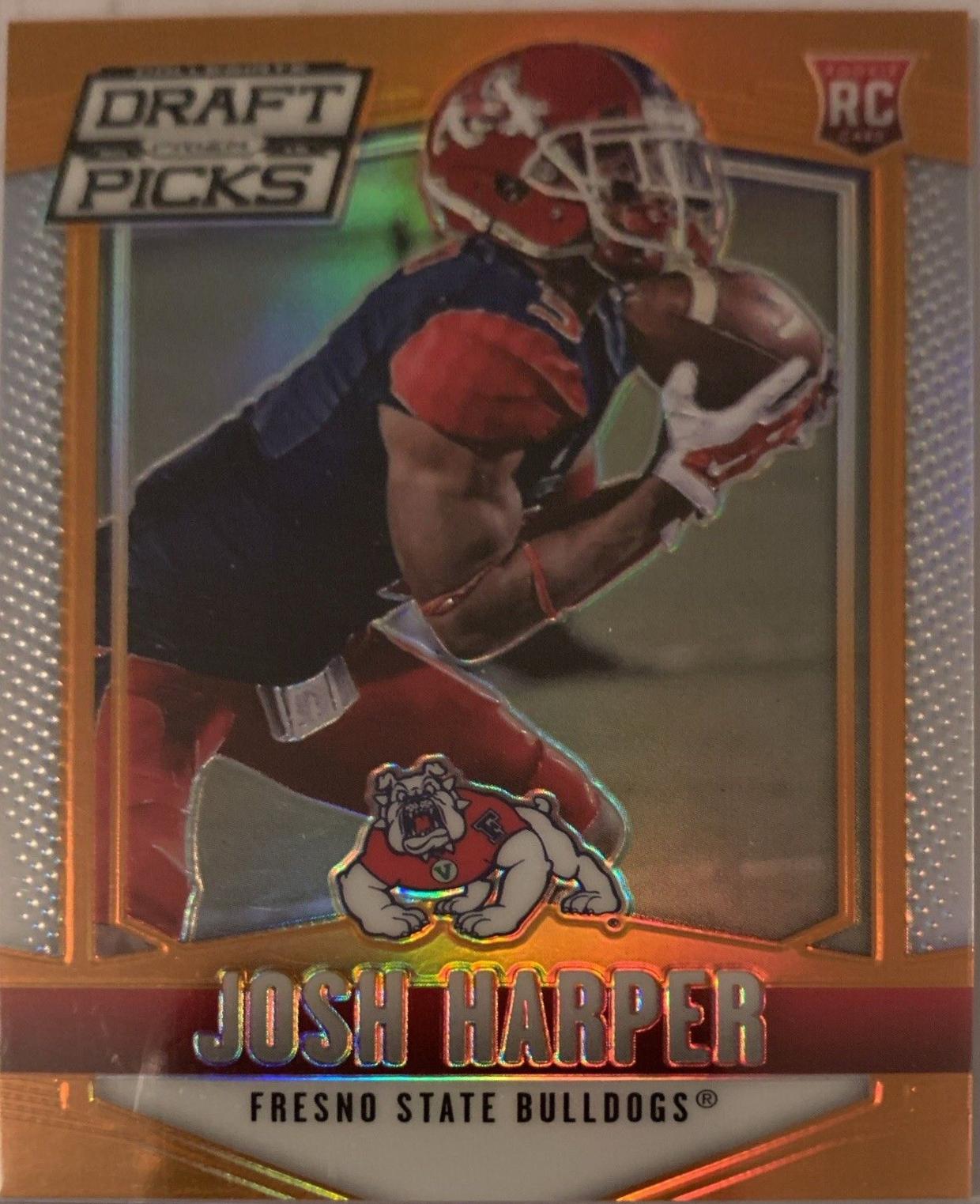 Josh Harper [Orange Prizm] #126