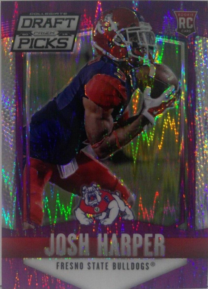 Josh Harper [Purple Flash Prizm] #126