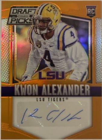 Kwon Alexander [Autograph Orange Prizm] #250