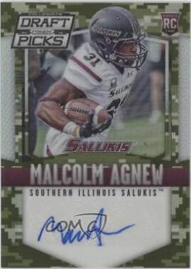 Malcolm Agnew [Autograph Camo Prizm] #215