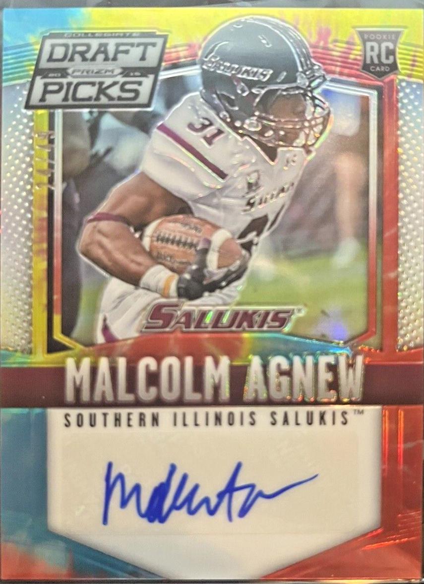 Malcolm Agnew [Autograph Tie Dyed Prizm] #215