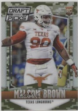 Malcom Brown [Camo Prizm] #217