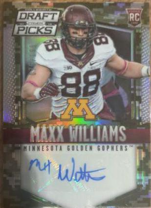 Maxx Williams [Autograph Camo Prizm] #142