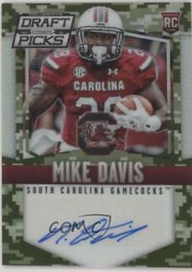 Mike Davis [Autograph Camo Prizm] #133