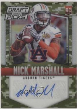 Nick Marshall [Autograph Camo Prizm] #229