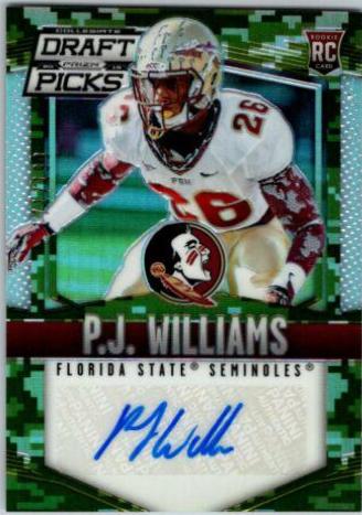 P.J. Williams [Autograph Camo Prizm] #230